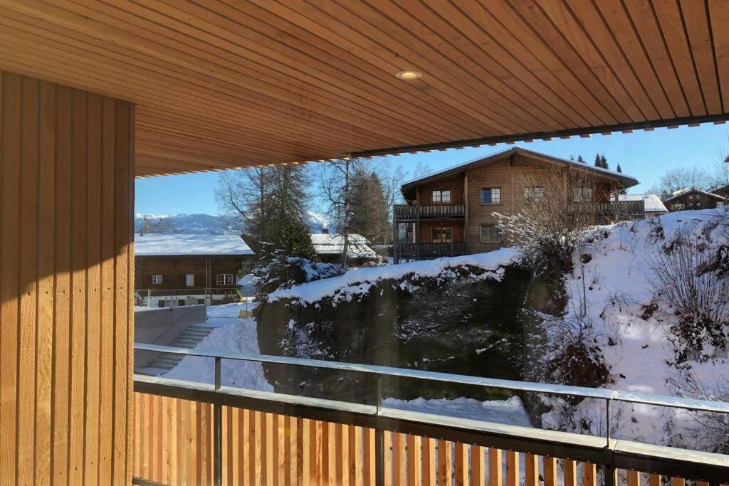 Beautiful Sunny New 1 Bed Apt Flims Eksteriør billede