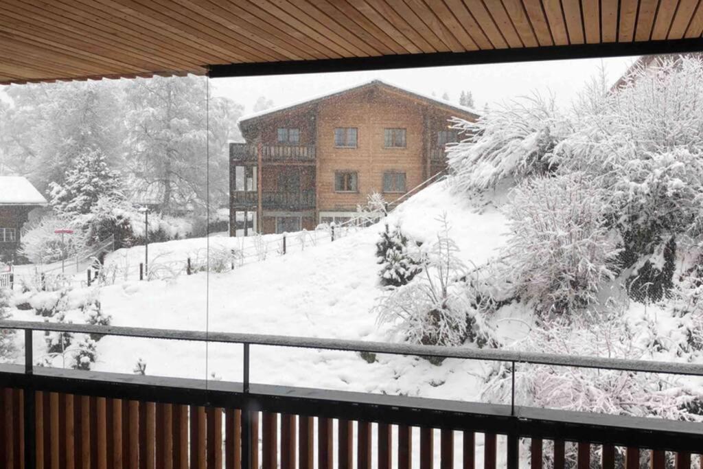 Beautiful Sunny New 1 Bed Apt Flims Eksteriør billede