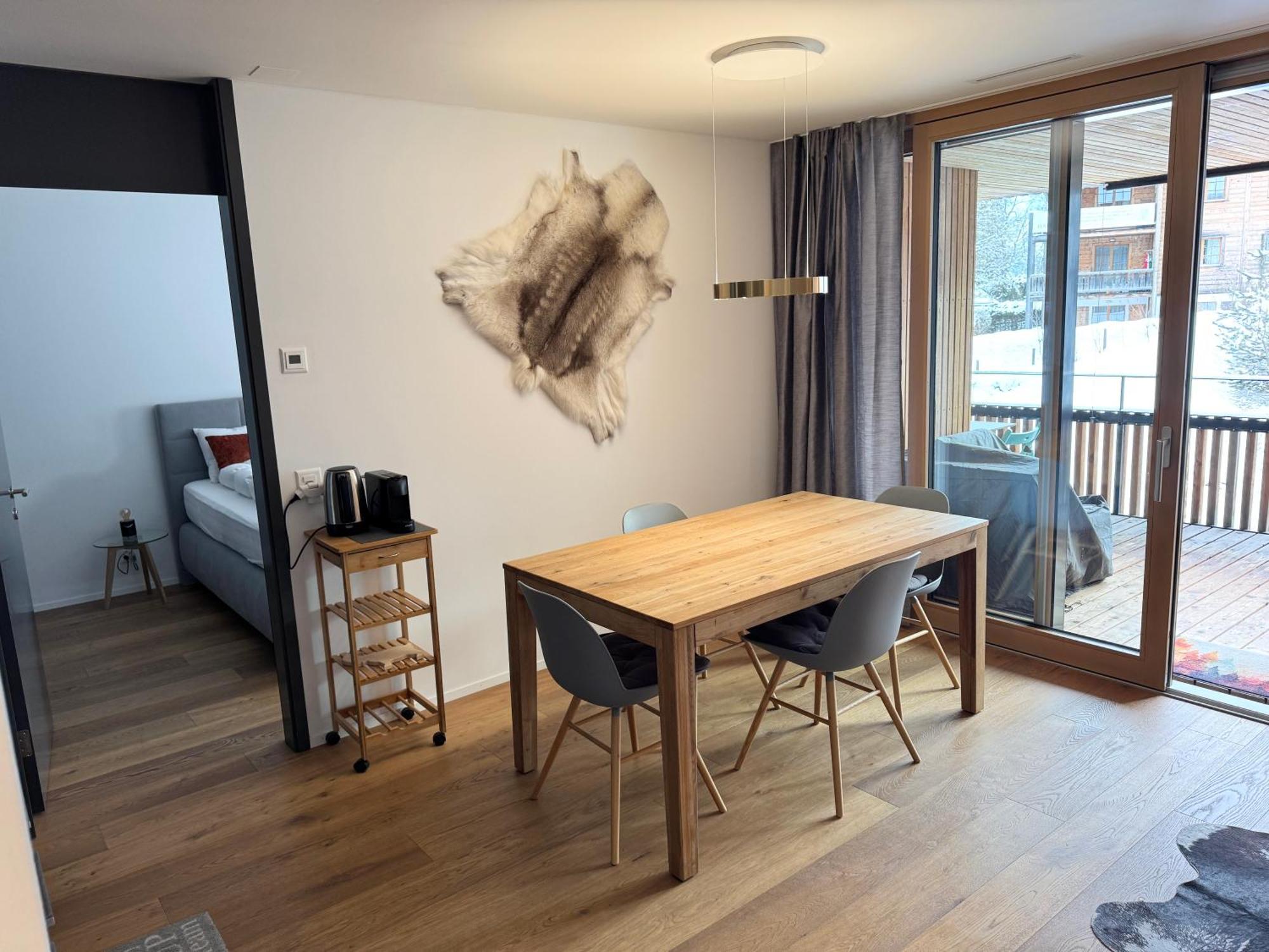 Beautiful Sunny New 1 Bed Apt Flims Eksteriør billede