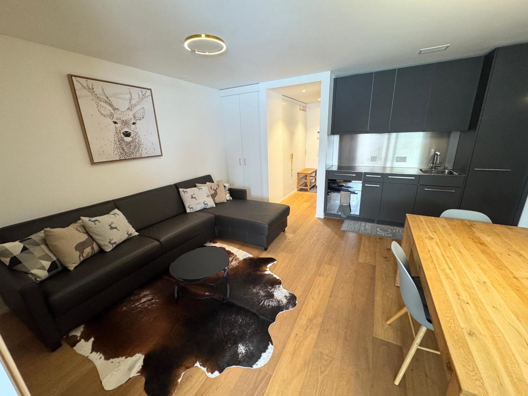 Beautiful Sunny New 1 Bed Apt Flims Eksteriør billede