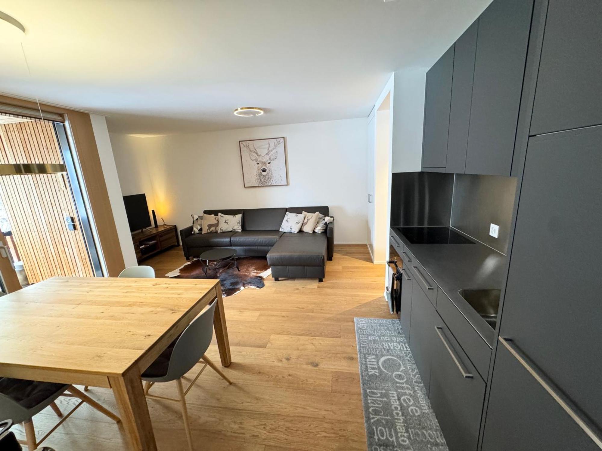 Beautiful Sunny New 1 Bed Apt Flims Eksteriør billede